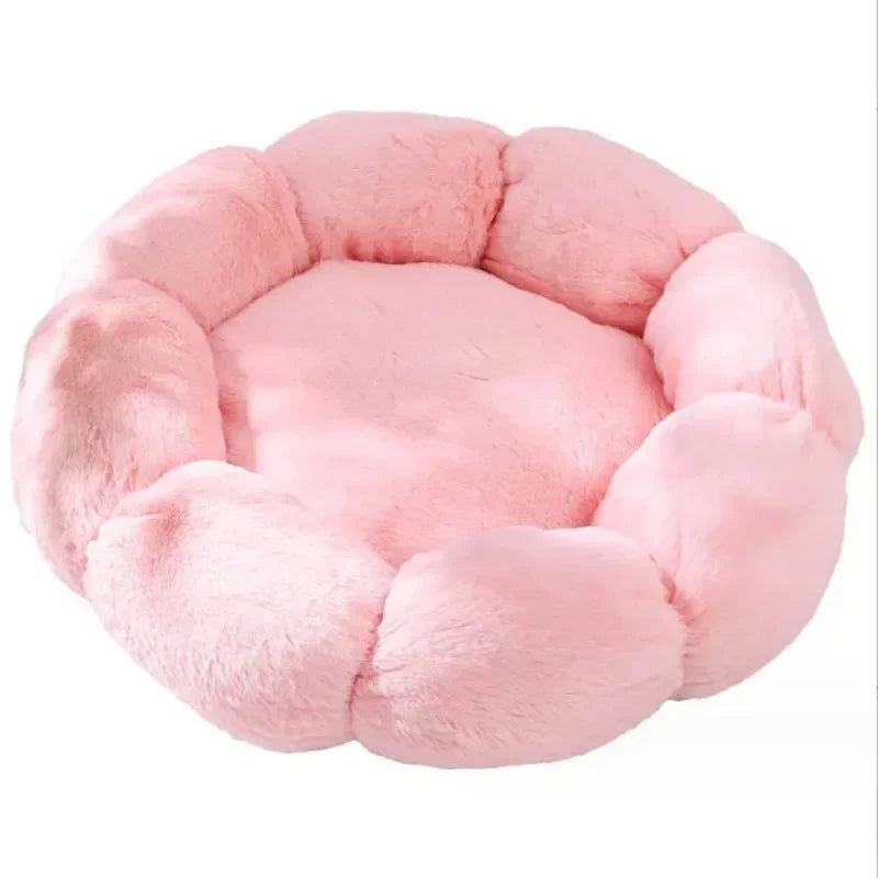 Comfortable Sleep Pet Bed Unique Flower-Shaped for Indoor and Outdoor Use Dog Mat Dog Beds for Large Dogs