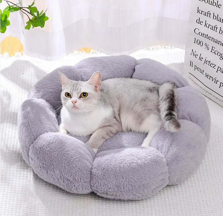 Comfortable Sleep Pet Bed Unique Flower-Shaped for Indoor and Outdoor Use Dog Mat Dog Beds for Large Dogs