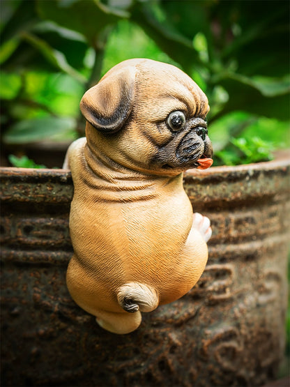 Cute Animal Fish Tank Garden Landscape Display Flower Pot