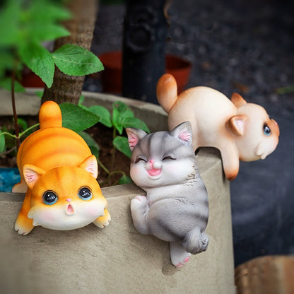Cute Animal Fish Tank Garden Landscape Display Flower Pot