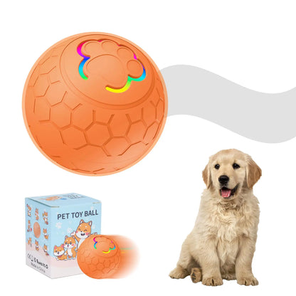 Active Roling Ball for Dogs - 2.2" Sturdy Motion Actived Interactive Dog Ball for Puppy/Small/Medium Dogs, USB Rechargeable Ball