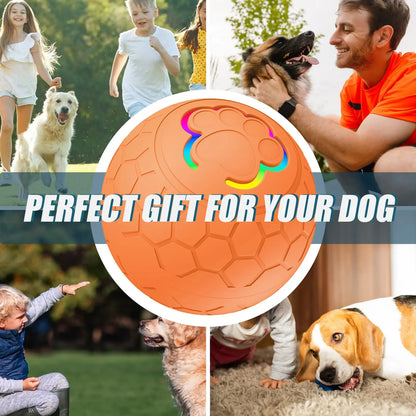 Active Roling Ball for Dogs - 2.2" Sturdy Motion Actived Interactive Dog Ball for Puppy/Small/Medium Dogs, USB Rechargeable Ball